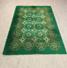 Großer Poppig Space Age Langflor Teppich – Original aus den 60er/70er Jahren