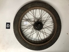 Oldtimer Motorrad Speichenrad