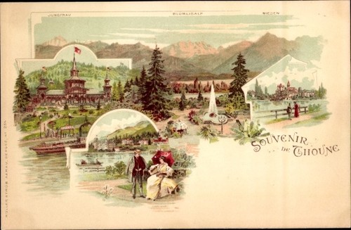 Litho thoune thun - kanton, bern