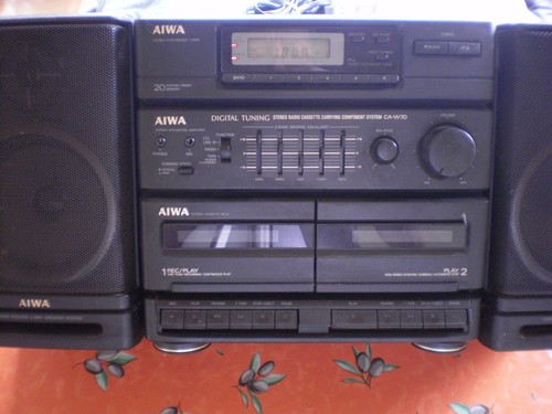 Aiwa w70 ghetto - aiwa, ca-w70