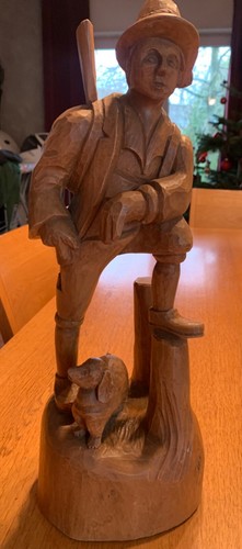 Holzfigur cm jäger - ca.,