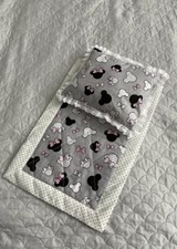 NEU Limitiert Puppenbettwäsche Puppendecke Puppenwagen Bettwäsche Decke Kissen