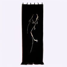 TETEX Orient WANDTEPPICH mit Frauenakt, 150 x 54 cm, 50er Jahre