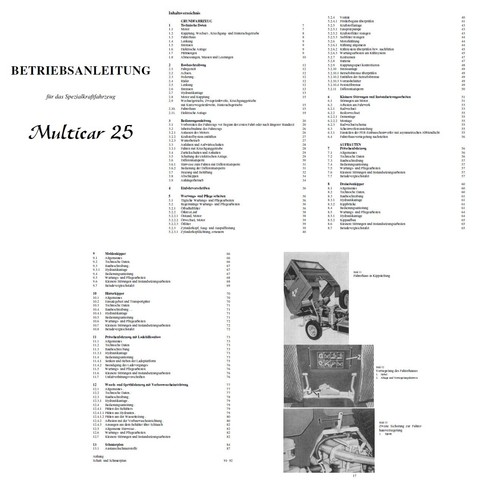 Betriebsanleitung multicar m25 - betriebsanleitung,