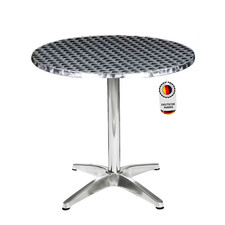 Bistrotisch aus Aluminium Rund