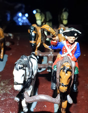 Zinnsoldaten zu Pferd /