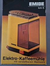 EMIDE KM5 Kaffeemühle Kauf vom 16.06.1976 Vintage OVP