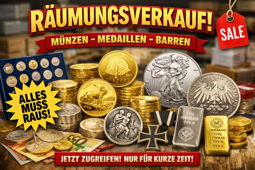 Lagerräumung münzen - münzen, /