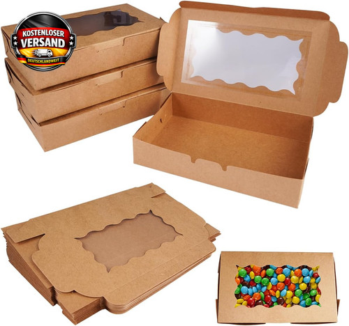 Gebäckboxen mit sichtfenster - gebäckboxen,