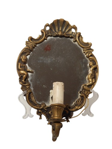 Antike applique mit brosche - mit,