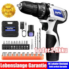 12V Akkuschrauber Set Akku-Bohrschrauber Bohrmaschine mit 1/2x Akku + Ladegerät