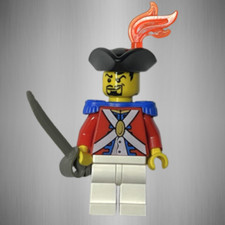 Lego® Freestyle Minifigur pi085 Pirates II Imperial Guards Soldier Officer König
