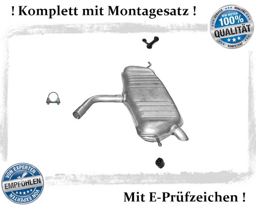 Endschalldämpfer für - , vw