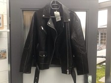Kunstlederjacke bikerstyle - kunstlederjacke, in