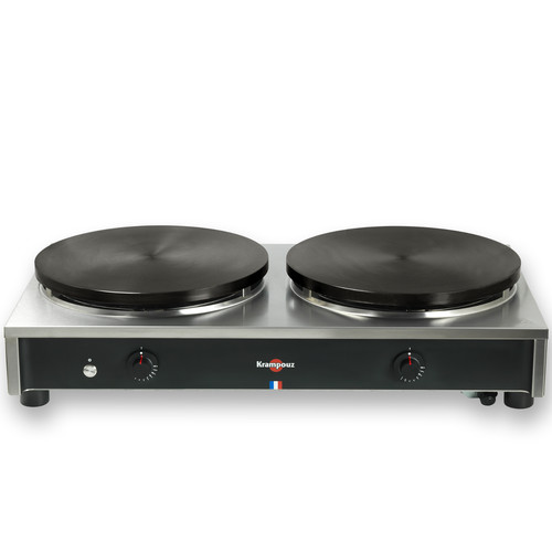 Crepeplatte doppet gas - doppet,