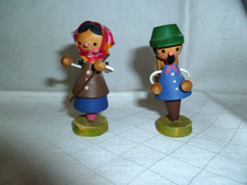 Figuren Waldarbeiter Drahtarme