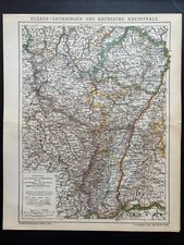 antike historische Landkarte