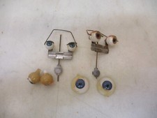 x-29443	Ältere Puppen Ersatzteile, Glas/Kunststoff