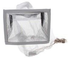 Imker Hut mit Schleier weiß