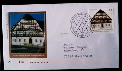 Brd 2011 fdc fachwertbau - brd, 2x