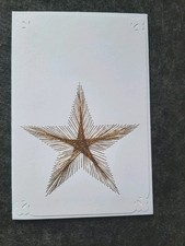 5er Pack Grußkarten FADENGRAFIK mit Umschlag ☆☆Set4☆☆ zum weiter basteln 