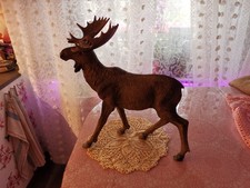 Elch Deko Winter -  Elche sind  Kanadas Könige der Hirschen groß Neu beschneit