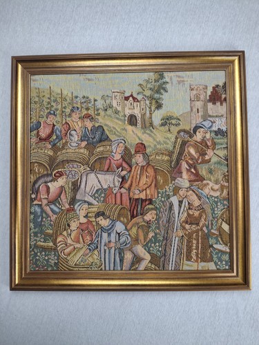 Vintage gobelin wandteppich - gobelin,