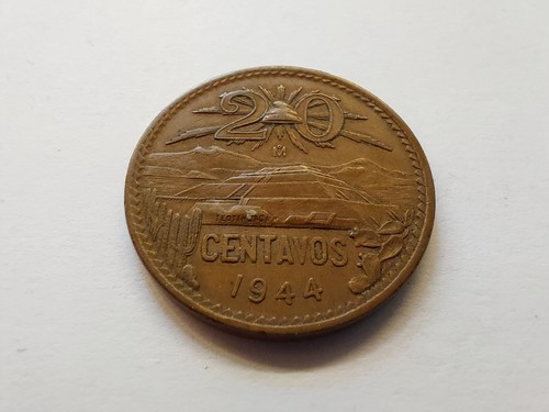 Mexiko centavos 1944 - mexiko, 20