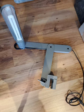 moll schreibtischlampe in grau