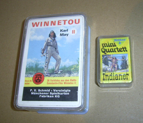 Altes winnetou quartettspiel - altes,