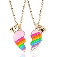 BFF Ketten Herzanhänger mit