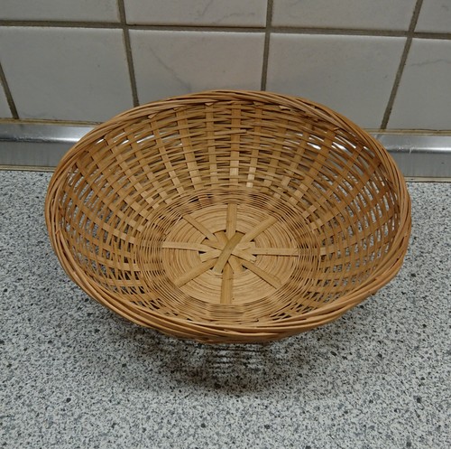 Rattankörbchen beige - 23, cm