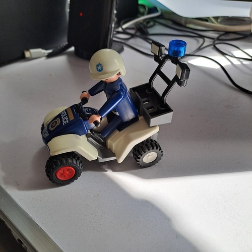Playmobil polizei quad - playmobil,