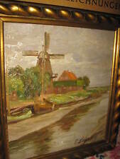 LEYSING Piet, *1885 Rheinpromenade von Rees Am Rhein