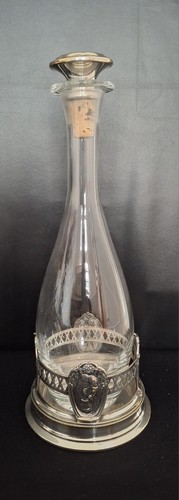 Antike versilberte weinkaraffe - versilberte,