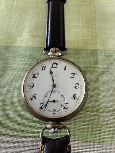 Taschenuhr als armbanduhr - als,