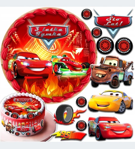 Lightning mcqueen essbar - lightning, auto