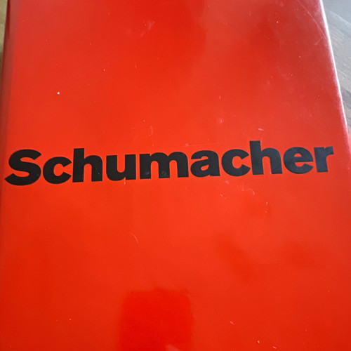 Michael schumacher buch - buch, (rot)