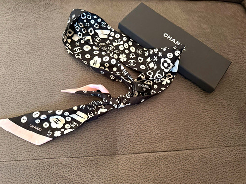 Chanel seidenband seidentuch - seidenband, /