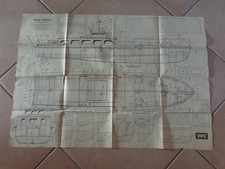 UHU Modell-Technik Bauplan 139,140,141, Oberrhein, Ford Atmos, Wasserbus PL4