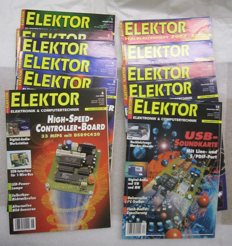 Elektor 2002 kompletter - ,
