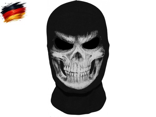 Scary skull ghost maske - skull,