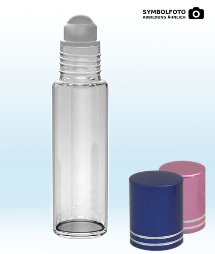 Roll glas flasche - 5x, klein