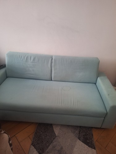 Tlg sofa schlafsofa braun - 2-tlg.,