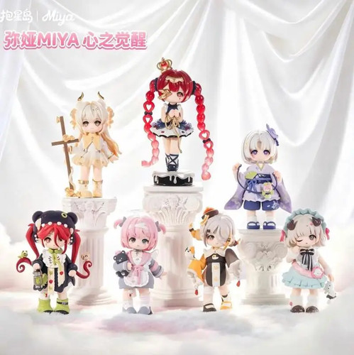 Blind box puppe miya heart - box,