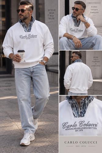 Carlo colucci herren pullover - carlo,
