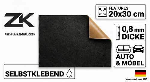 Lederflicken selbstklebend