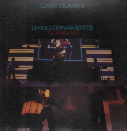2xlp gary numan living - gary,