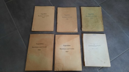 Typenliste erzeugnisliste veb - erzeugnisliste,