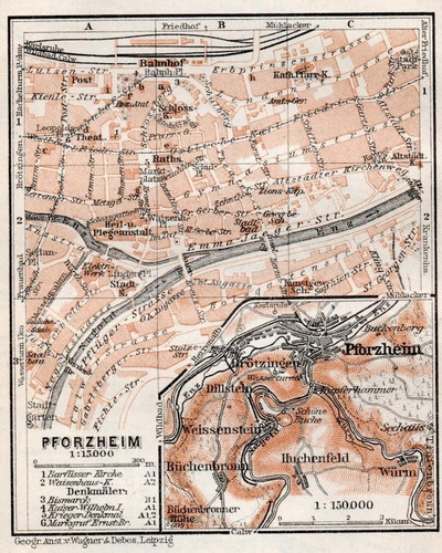 Pforzheim über 100 jahre - 100,